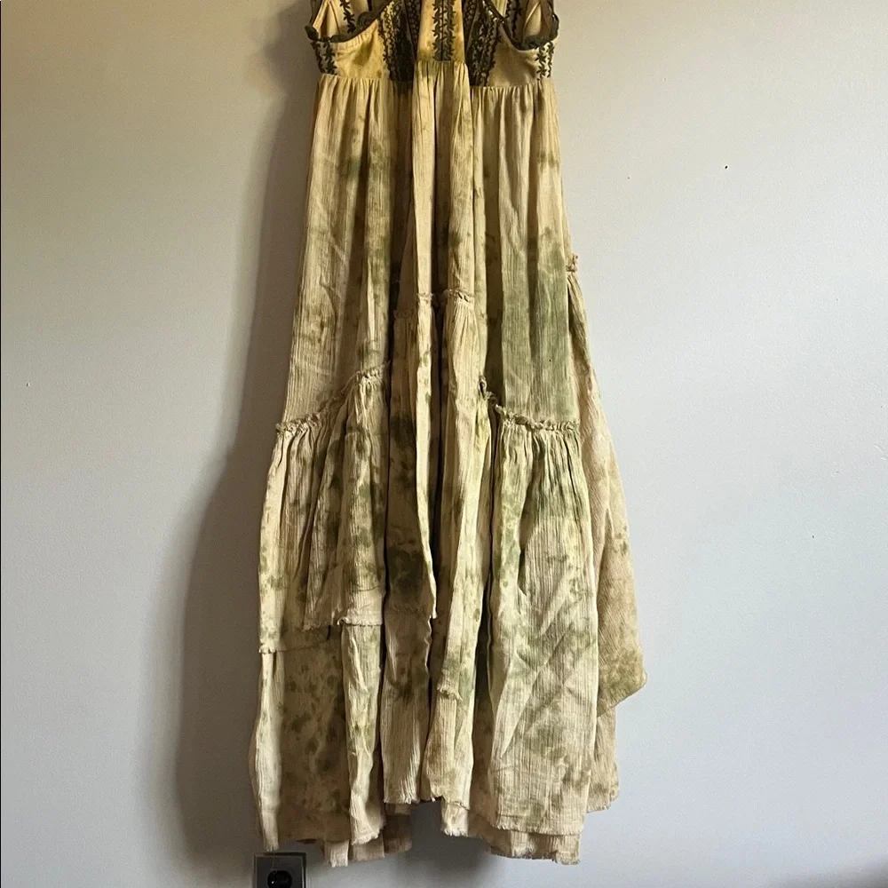 Free People Bali Devon Skirtall in Olive - Picture 9 of 10